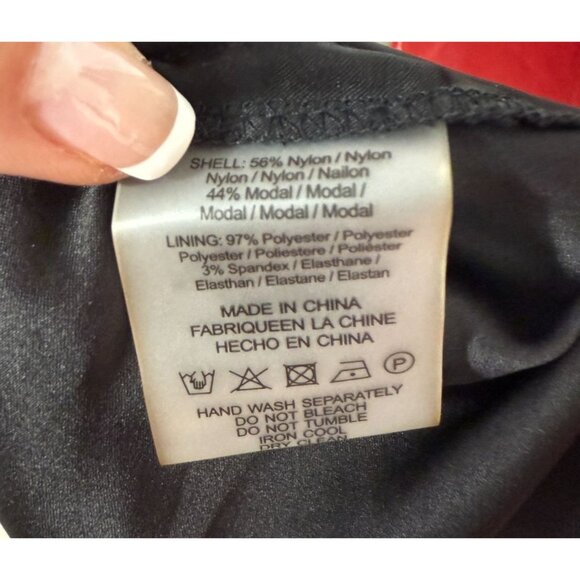 Sau Lee Black Maxi Slip Dress NWOT - Size 2 - Picture 8 of 8